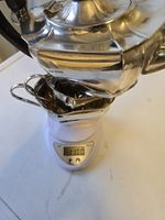 Solid Sterling Silver 3pc Tea Set 1100g Edward Viner Sheffield Antique .925 1930
