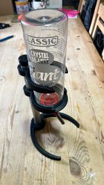 Pet Feeder Giant Water Bottle and Holder 1 litre Capacity