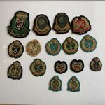 16 Vintage Golf Club Blazer Badges Bullion Wire Embroidered Crests Job Lot