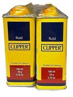 Clipper Lighter Fuel Universal Petrol Lighter Refill Fluid 100Ml 