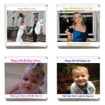 Personalised Neapolitan Chocolate Logo Image Photo Birthday Wedding Party Favour