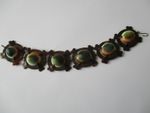 Antique operculum bracelet – 7" or 18 cm
