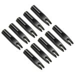 60Pcs Archery Arrow Nocks 6mm 0.236" Inner Dia. Glue on Arrow Nock Replacement