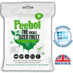 Peebol by SHEWEE Unisex She Can Wee Pee Disposible Urine Bags for Camping Travel