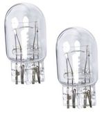 2 x T20 W21/5W 7443 580 Clear Glass Bulb DRL/Indicator/Tail light/Stoptail