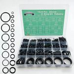 1020 Pcs O Ring Kit 20 Size Nitrile Rubber O Ring Assortment Set for Car Auto UK