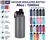 1.2L Water Flask Bottle Stainless Steel Double Wall Vacuum Insulated Thermal