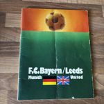 1975 European Cup Final Programme, Bayern Munich v Leeds United
