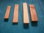 Wood Craft Blanks selection x 4 Crafts Carving spoon Apple Sycamore hobby carve