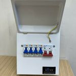 Live Electrical 100A 4 Usable Way Metal Clad Consumer Unit + 4 Type A RCBO's