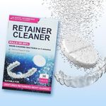 Denture Cleaning Tablets Removable Dental Appliances Retainer Cleaning Tablets