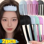 2pcs/set Fluffy Hairpin Curling Bangs Clips Hair Roots Volumizing Hair Clips