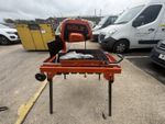 Golz ms 400 masonry saw. Table brick saw. Stone saw. Slab saw. Wet and dry cut 