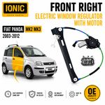 Fiat Panda Mk2 Mk3 2003-2012 Front Right Electric Window Regulator & Motor