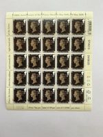 GB 2020 Penny Black 180th Anniversary Stamp Sheet