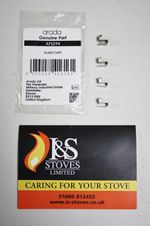 Aarrow Stove Glass Clips - AFS094