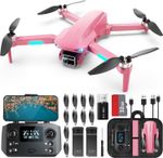 Drone with 4K HD Camera WIFI Foldable FPV GPS Quadcopter Under 249g Auto Return