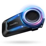 FX7 Motorcycle Bluetooth Headset 10 Riders Group Mesh Helmet Intercom 2000m UK