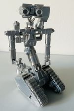 Short circuit number Johnny 5 robot model  articulated Display Poseable Collect