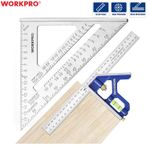 WORKPRO Speed Square Combination Square Set Adjustable Carpentry Square