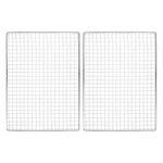 2-Pack Cooling Rack, 12" x 10" Stainless Steel Baking Rack [Silver]