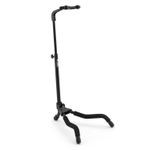 Tiger Folding Guitar Stand for Acoustic, Classic, Electric & Bass Guitar - Black