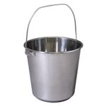 Sealey Heavy Duty Stainless Steel Mop Bucket 12L - BM8L