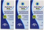 HydraMed Forte Lubricating Eye Drops 10ml x3 Dry Eye Relief