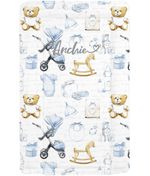 Vintage Design Nursery Baby Changing Mat - Girls or Boys - Can Be Personalised