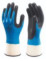 Showa 377 Nitrile Foam Grip Work Gloves Oil Waterproof  Wholesale