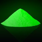 Green Glow in the Dark Powder - for glass, ceramic, metal and wood