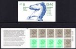 1983 POSTAL HISTORY 8 LEFT MARGIN £1.46 BOOKLET, SG FO1A, GOOD PERFS
