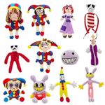 The Amazing Digital Circus Plush Doll Toys Cute Stuffed Animal for Kids Birthday