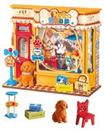 Rolife DIY Miniature Kit Mini Building Dollhouse Sweetie's Donut Shop Gifts