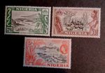 NIGERIA, QEII, 1953, 2s.6d./5s./10s. values, sg.77,78,79,fine MNH. (cv.£53).