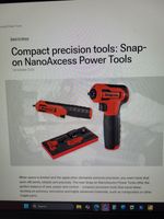 snap on 1/4" drive NanoAXcess driver