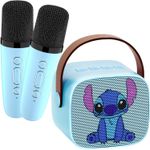 Karaoke Machine 2 Microphones, Birthday Gifts for Girls Toys Age 3-15 Year Old
