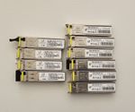 10x Ubiquiti SFP BiDi Single-Mode Optical Modules – 1G/1.25G