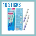 10 x Pregnancy Test Sticks Early Family Planning Early Urine Over 99% Accurate