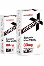 "Intense X Yellow Weekender Herbal Tablets - 80mg Pills"
