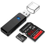 SD Card Reader USB 3.0 | Micro SD SDHC SDXC MMC | Laptop MacBook External Camera