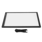 Ultra Slim A4 LED Slide Viewer Light Box 3 Brightness USB Powered Film Negative