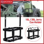10L 20L UNIVERSAL LOCKABLE JERRY CAN HOLDER FUEL TANK BASKET MOUNT RACK BRACKET