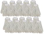Kentucky Mop Head 16oz Replacement Commercial Cotton Heavy Duty Large 20 Pack