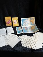 Louis VuittonPM Agenda Filler Pages Including Maps  And LV Cup History & Flags