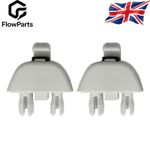 Car Sun Visor Clip For VW Polo UP Passat Skoda Seat 2012-2015 6R0857561Y20 2PCS
