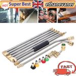 High Pressure Washer Extension Wands Roof Cleaner Cleaning Tool Lance Nozzle Kit