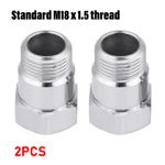 For Oxygen Sensor O2 Lambda Extender Extension Spacer For M18 x1.5  2PCS