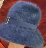 Rabbit Fur Kangol Furgola Rosalind Women's collector  Vintage Bucket Hat England