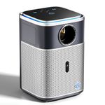 Projector with 5G WiFi Bluetooth 4K Support 600ANSI Native 1080P Home Theater